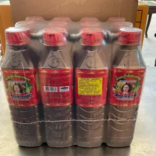 แม่บุญล้ำ (ฝาแดง) ปลาร้าต้มสุกปรุงรส ขนาด 400 มล. ( ยกลัง x24 ขวด )