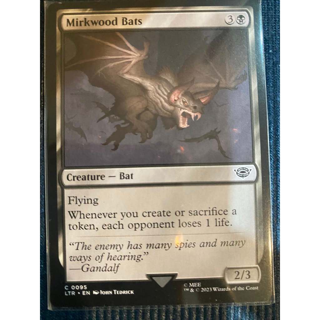 MtG Single Card: Mirkwood Bats [Set: LTR] Common
