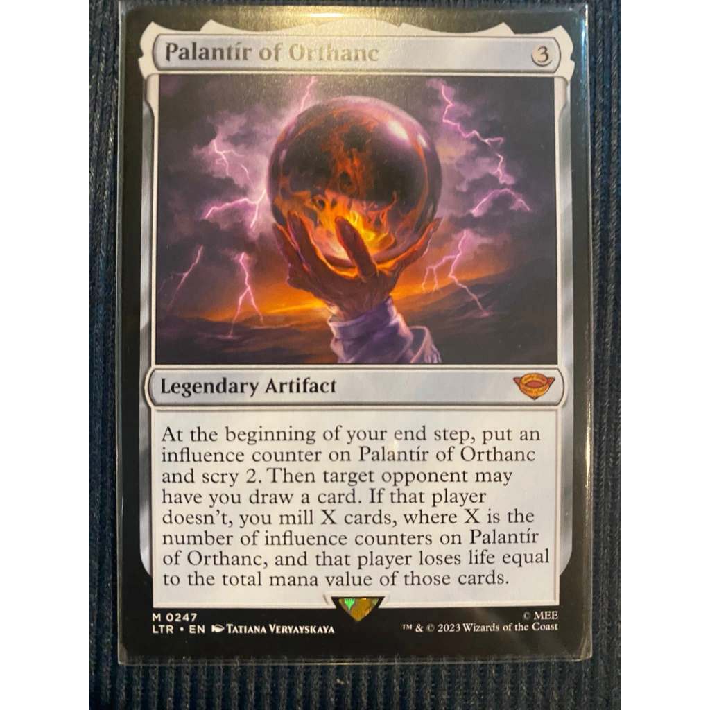 MtG Single Card: Palantir of Orthanc                    [Set: LTR] Mythic