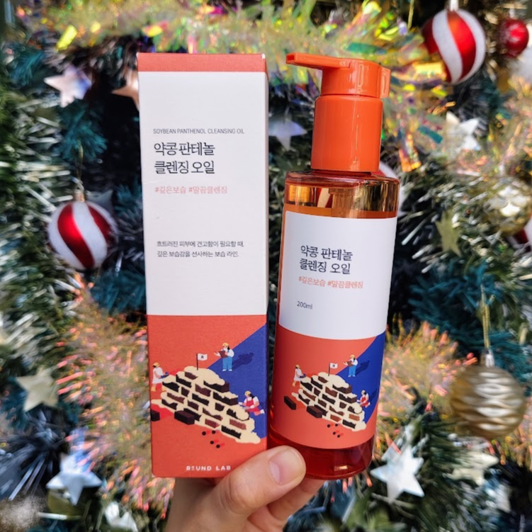 แท้จากเกาหลี 💯 Round Lab Soybean Panthenol Cleansing Oil 200ml.