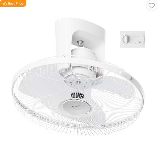 พัดลมติดเพดาน 18 นิ้ว HATARI C18M1(S) สีขาว