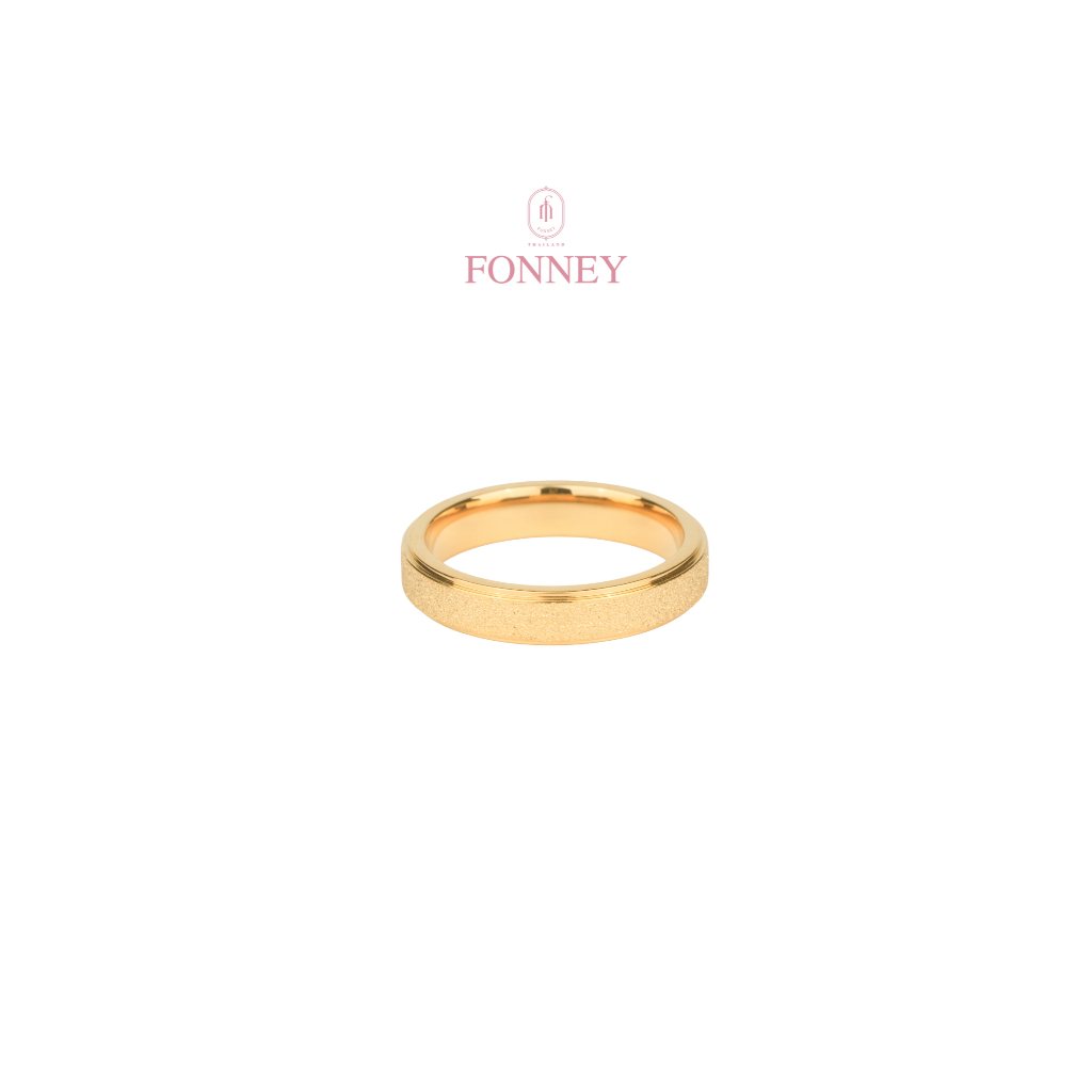 RN-02 Fonney  แหวน สแตนเลสแท้ไม่ลอกไม่ดำ