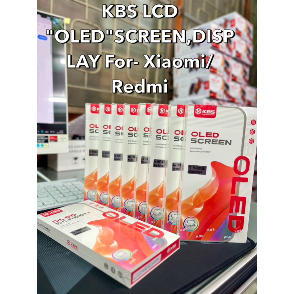 KBS LCD OLED SCREEN,Display for Xiaomi/redmi ทุกรุ่น จอ+ทัช แถมฟรีชุดไขควง