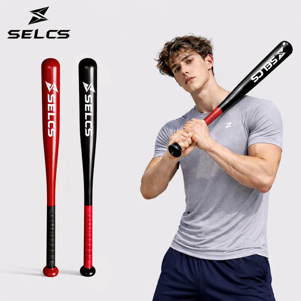 SELCS ไม้เบสบอล  เหล็กอัลลอยหนา แข็ง ขนาด 21 นิ้วและ 30 นิ้ว สำหรับกีฬากลางแจ้ง Baseball bat