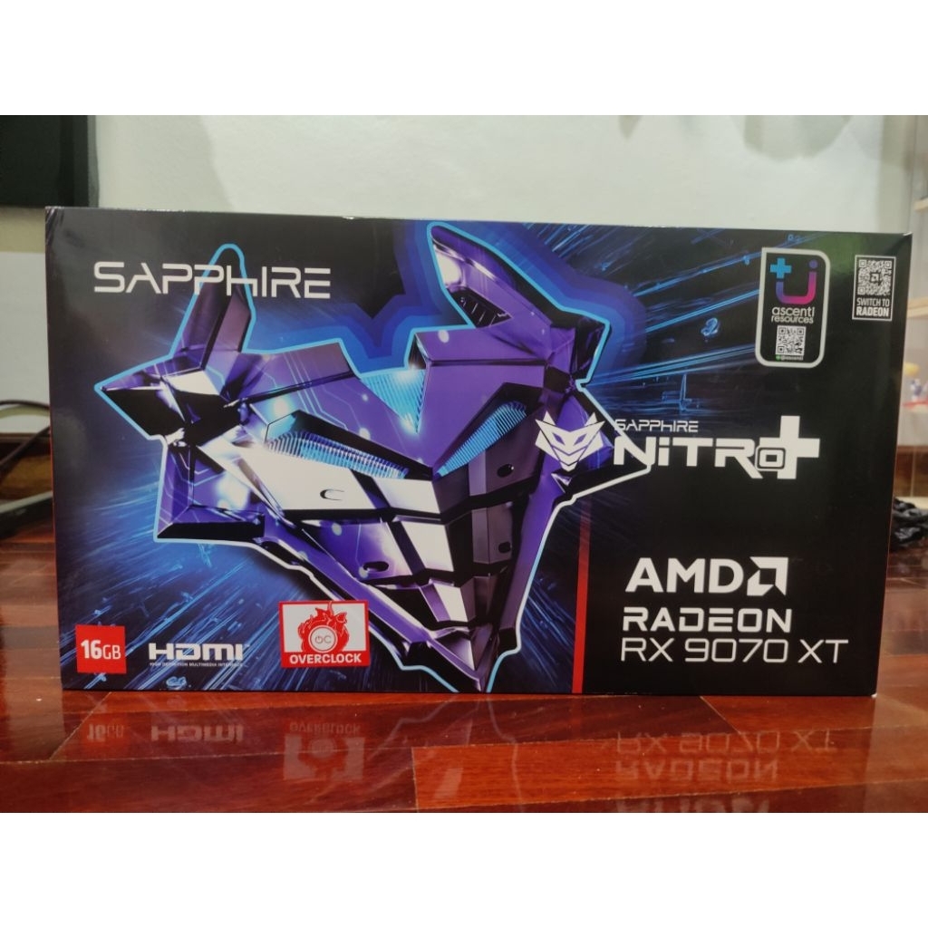 AMD Radeon™ RX 9070 XT OC GPU NITRO+