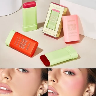 MEIDIAN บลัชออน เนื้อครีม ให้ความชุ่มชื้น กันน้ํา สีชมพู สีแดง สีส้ม 3 สี