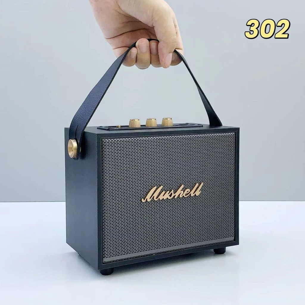 ลำโพงบลูทูธ XM-302 ลำโพงไม้ พกพาได้ 2 สี เสียงดัง เบสแน่น ใช้งานในบ้าน/กลางแจ้ง รูปที่ 4