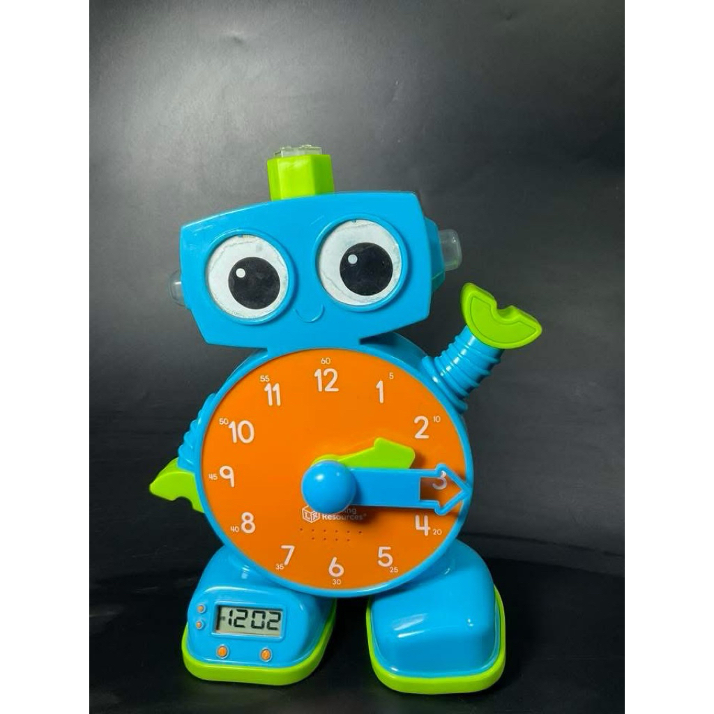 นาฬิกาหุ่นยนต์อัจฉริยะ Learning Resources Tock the Learning Clock