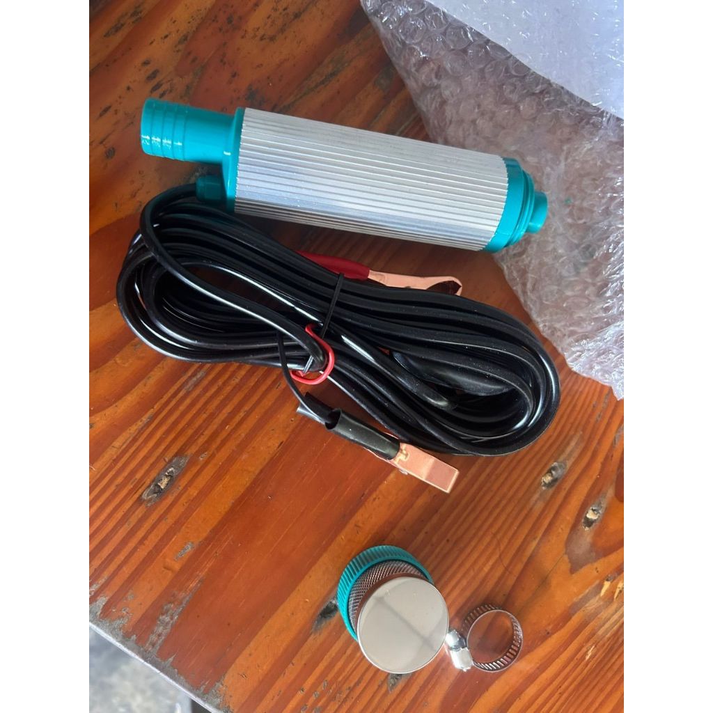 ปั๊มจุ่มไฟฟ้า 1500W ปั๊มน้ำแบตเตอรี่ลิเธียม DC 21V กำลังสูง ปั๊มดูดน้ำมันดีเซลไร้สายและพกพาได้ ปั้มน้ำมันไฟฟ้า