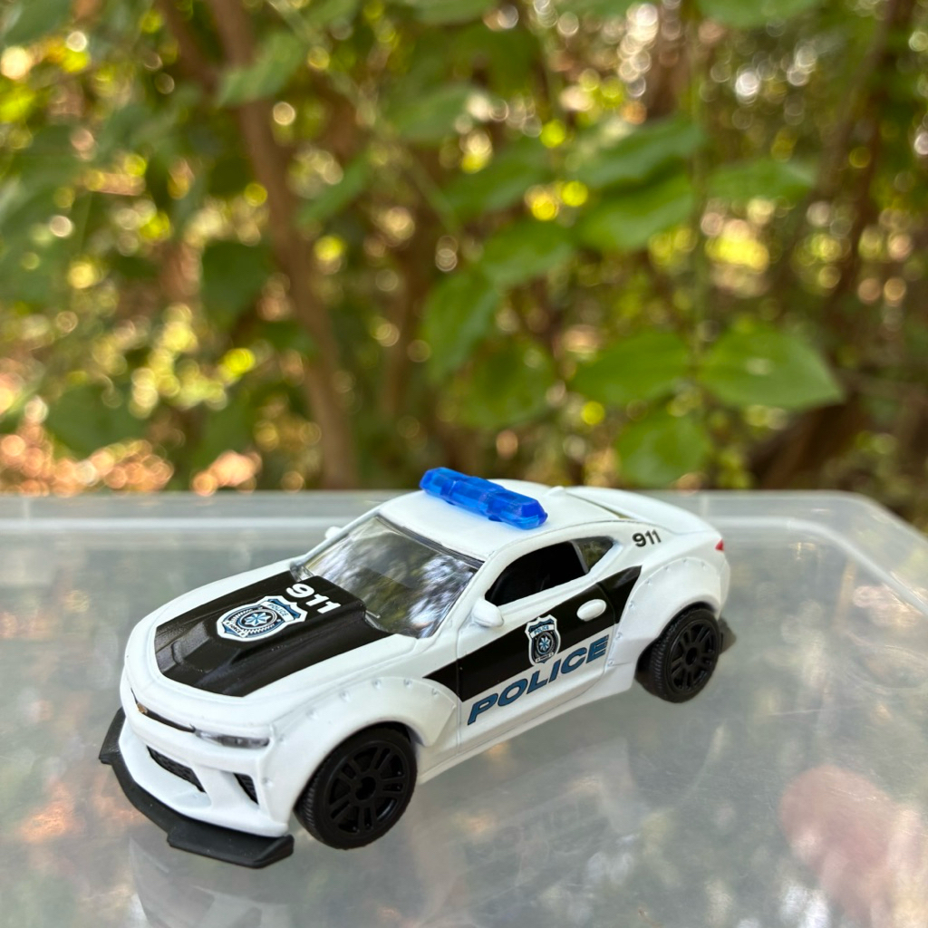 Majorette Chevrolet Camaro Police911 สี ดำ / ขาว(No package)