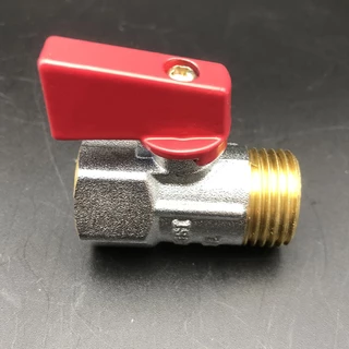 สต๊อปวาล์ว มินิบอลวาล์ว 2ทาง mini ball valve 2 way 4 หุน 1/2" พร้อมส่งจากไทย