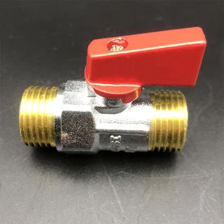 สต๊อปวาล์ว มินิบอลวาล์ว 2ทาง mini ball valve 2 way 4 หุน 1/2" พร้อมส่งจากไทย