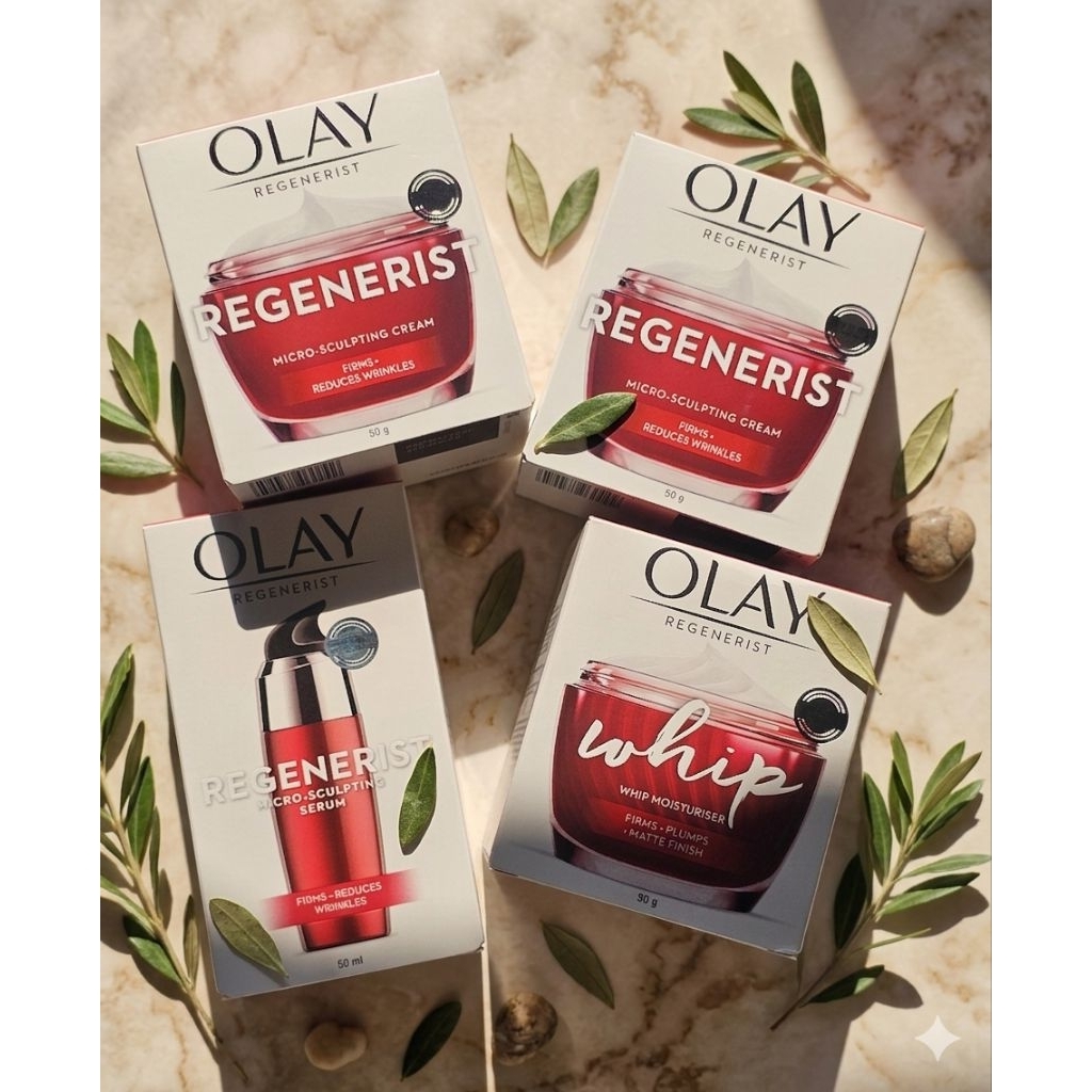 Olay Regenerist Micro Sculpting Cream Night Cream , โอเลย์ รีเจนเนอรีส เดย์ครีม 50 กรัม ไนท์ครีม 50 กรัม