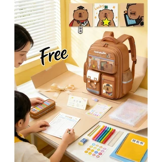 My home พร้อมส่งใหม่ กระเป๋านักเรียนชั้นประถม1-6 กันน้ำทนทานต่อการใช้งาน แถมการ์ดรูป