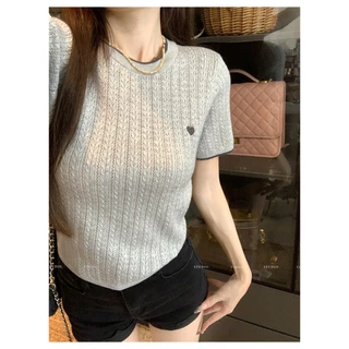 พร้อมส่งในไทย** เสื้อยืดผู้หญิง ขนาดเดียว สไตล์สุภาพ ใส่ทำงานได้ Y315