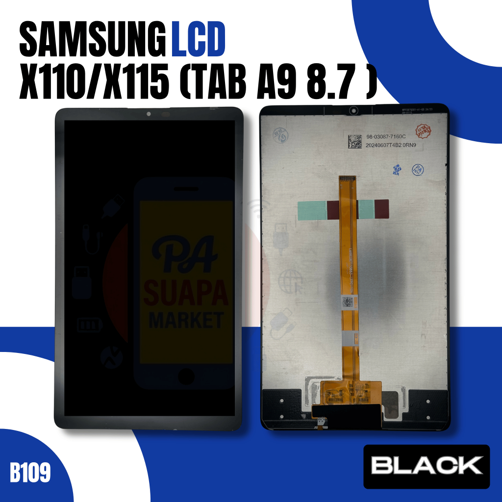 LCD Screen for Samsung X110/X115 (TAB A9 8.7)(BLACK)