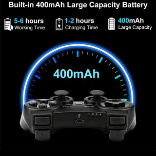 จอย PS3 ไร้สาย มีระบบสั่นคุณภาพสูง (Wireless Controller) ราคาประหยัด จับใช้งานถนัดมือ