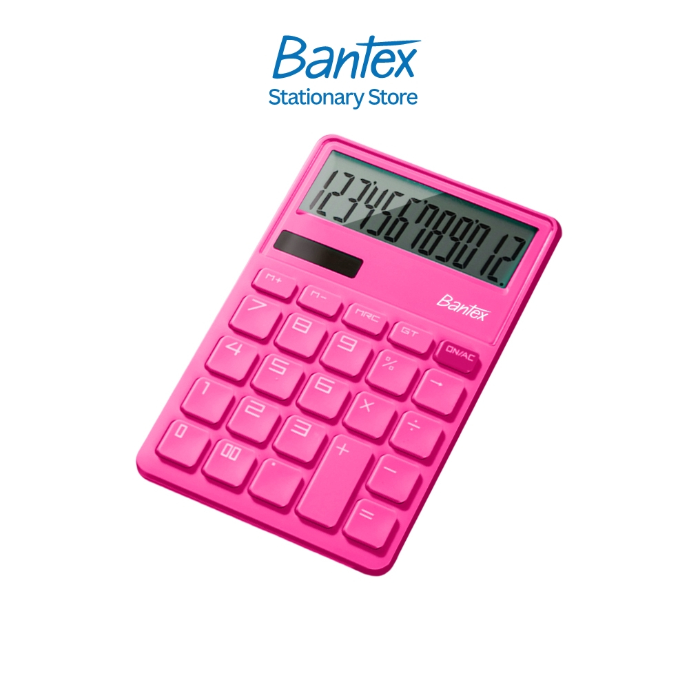 Bantex เครื่องคิดเลข เครื่องคำนวณ  ปุ่มใหญ่  ฟังก์ชั่นเยอะ เหมาะกับการใช้งานที่สำนักงาน Calculator