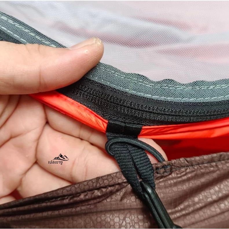 เขางูเอ้าท์ดอร์ ผ้าห่มรองเปล Under Quilt สะท้อนความร้อน 15D Nylon 175g กันหนาว 15°C+ thumbnail 7