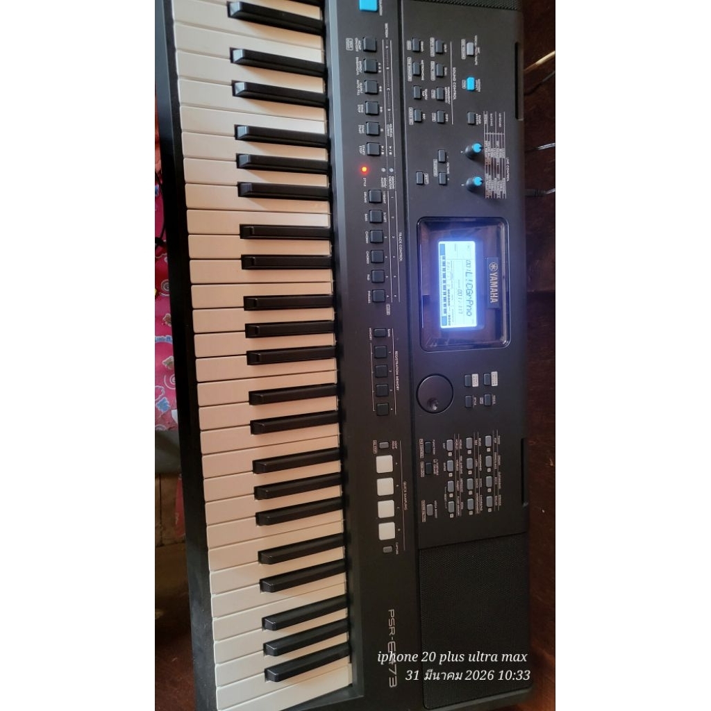 เครื่องดนตรี คีย์บอร์ด yamaha psr e473