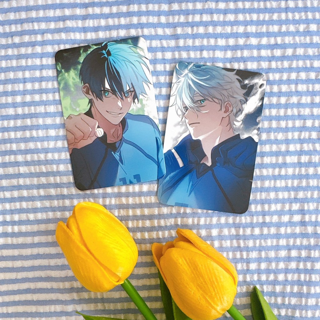 (✅พร้อมส่ง) Photocard Nagi Isagi : Blue Lock (เซ็ต 2ใบ)