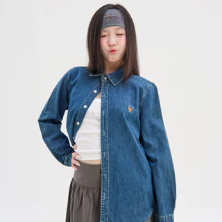 (พร้อมส่ง)Bemingtop1089(S-2XL)-BMG Denim Classic Shirt - เสื้อเชิ้ตเดนิมทรงคลาสสิกใส่ได้ทุกโอกาส