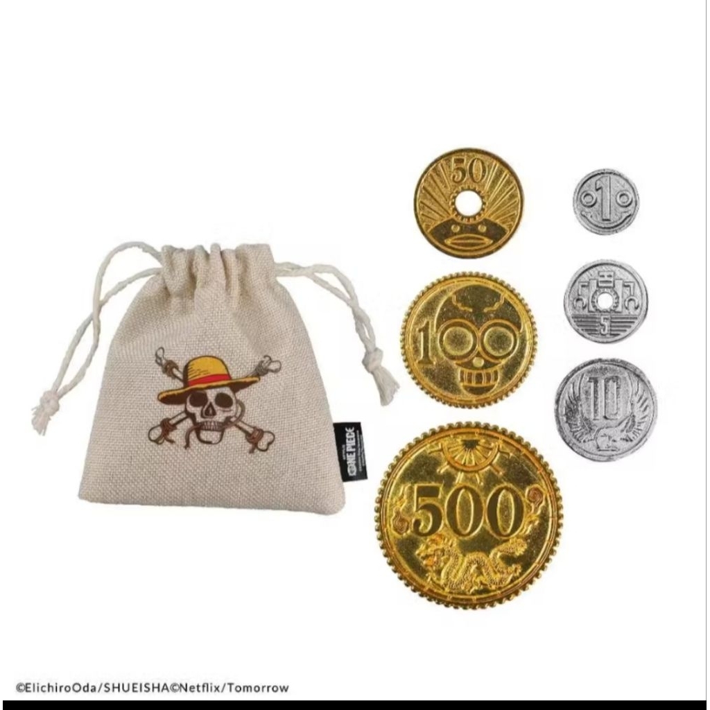 cinereplicas one piece เหรียญเบอร์รี่ นามิ berry coins set (**มีเฉพาะเหรียญ+กระเป๋า)