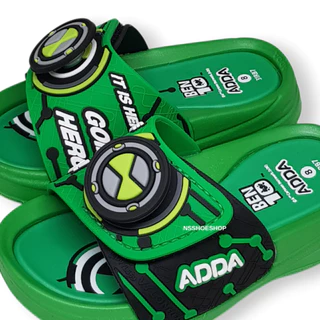 [ส่งทุกวัน] ใหม่!!! Adda 31RB7 BEN10 เบนเทน เบ็นเท็น แอ็ดด้า รองเท้าแตะเด็กแบบสวม size 8-3