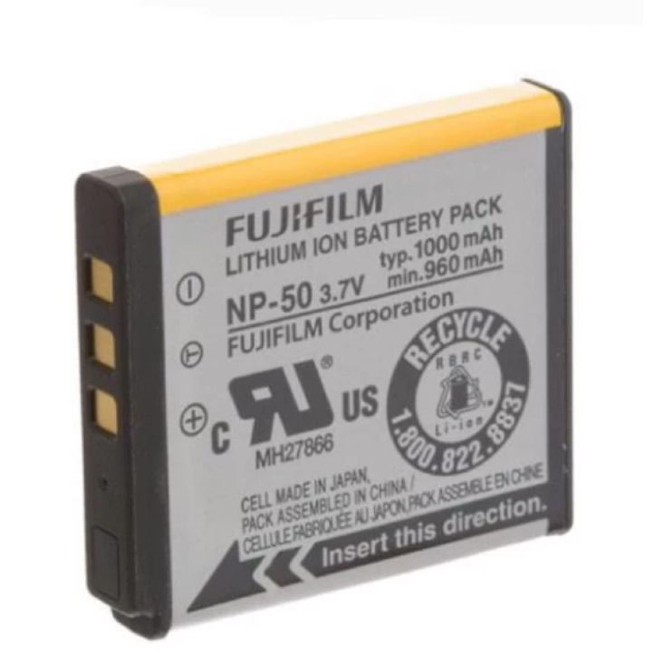 Fujifilm NP-50 NP50 แบตเตอรี่สำหรับกล้อง XF1 X10 F600 EXR F50 F60 F100 F200