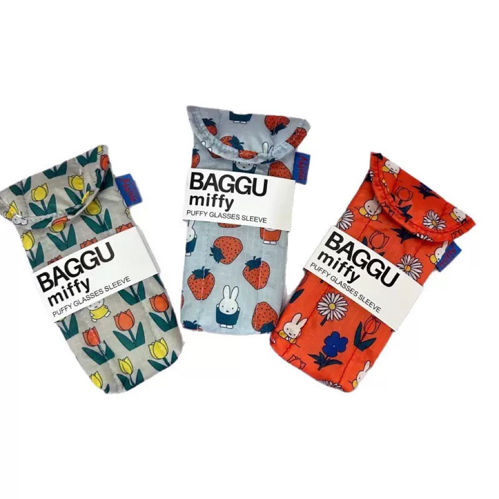 [พร้อมส่ง🇹🇭] *มีหลายแบบ* กระเป๋าใส่แว่น Baggu x Miffy (ถ่ายจากสินค้าจริง) รูปที่ 7