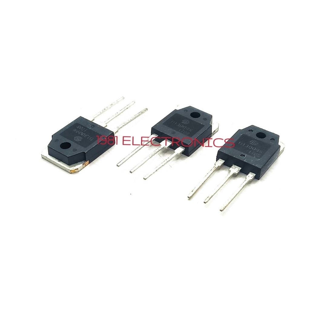 1ตัว 👉👉  D13009K D13009 13009 13009K TO-3P 12A 700V Power Transistor พาวเวอร์ทรานซิสเตอร์  NPN 12A น