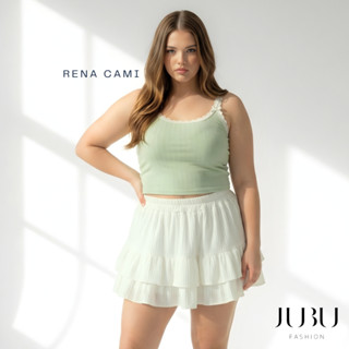 Rena Cami (ไม่มีฟองน้ำ) เสื้อสายเดี่ยว แต่งลูกไม้น่ารักๆ ผ้า…