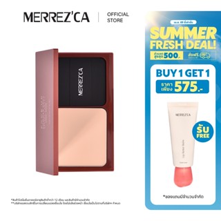 Merrezca Face Up Powder Pact SPF50+/PA+++ แป้งผสมรองพื้น เพื…