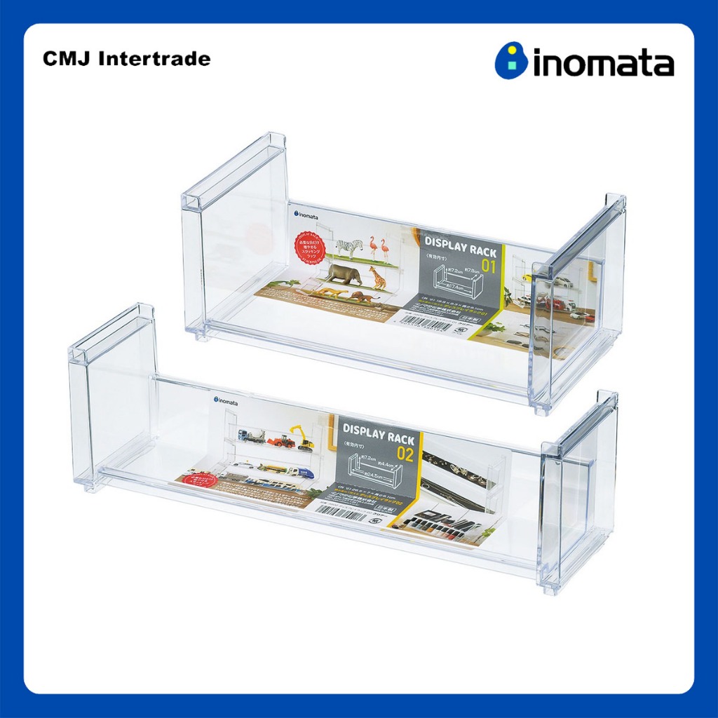 INOMATA ชั้นวางโมเดล วางของสะสม วางของบนโต๊ะทำงาน ของแท้ !!! นำเข้าจากญี่ปุ่น