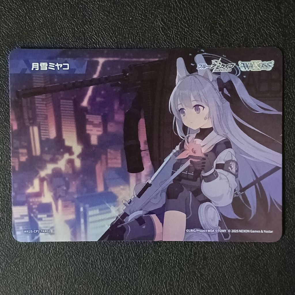 การ์ดเกมอนิเมะ วิกซอส 2025 BLUE ARCHIVE SELECTOR X WIXOSS TRADING CARD