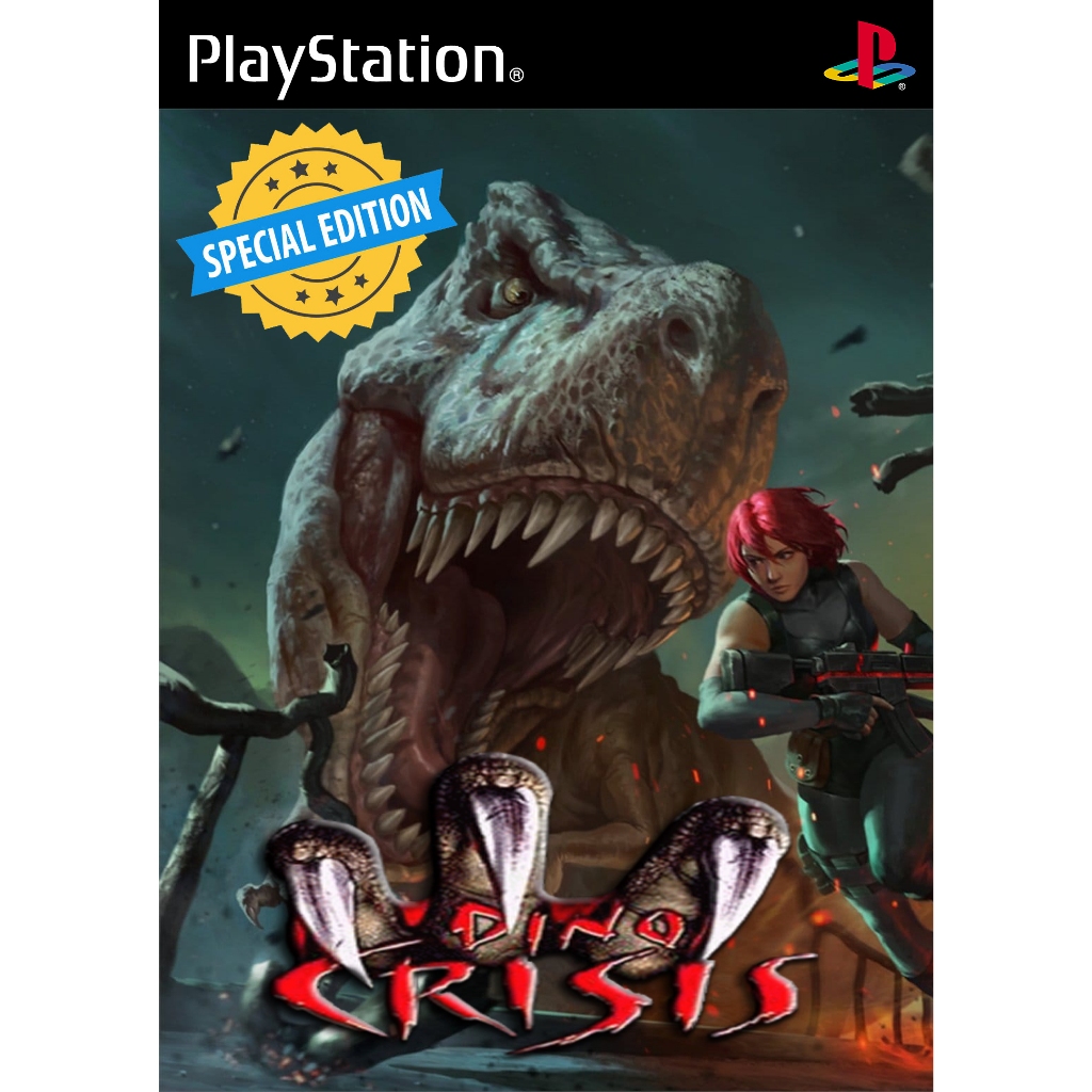 PlayStation1 - DINO CRISIS V.one (USA) : เวอร์ชั่นพิเศษ!! / มี 2 แผ่น โปรดอ่านรายละเอียดเพิ่มเติม!