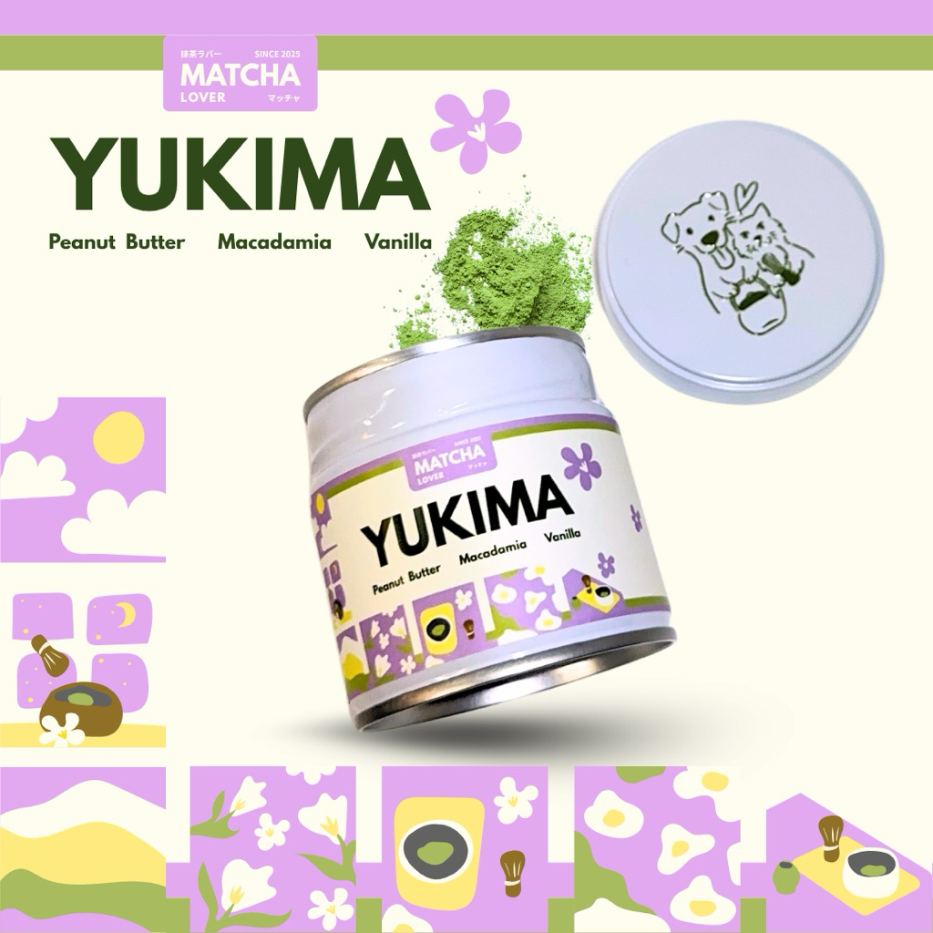 Matcha.lover - Yukima ผงมัทฉะ เกรดพิธีการจากเมือง Yame