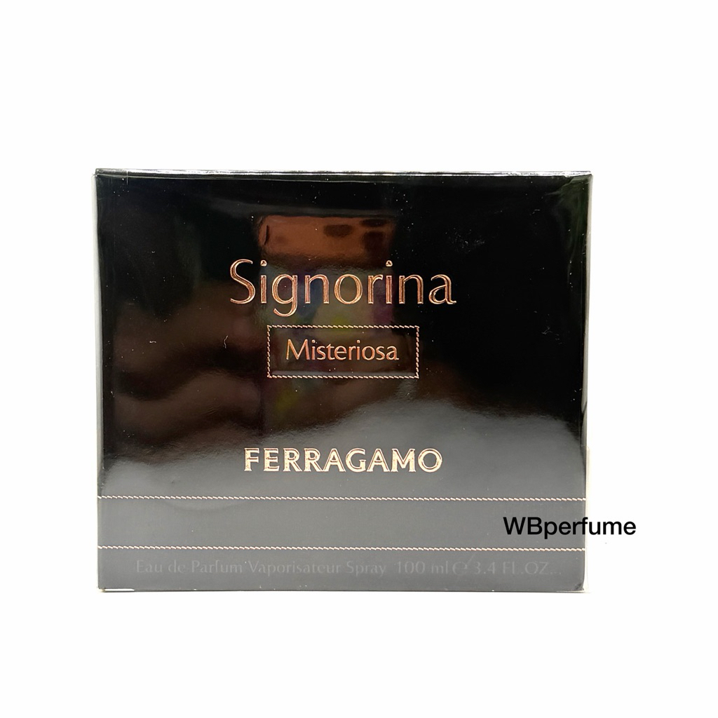น้ำหอมแท้100% Salvatore Ferragamo Signorina Misteriosa EDP 100ml.
