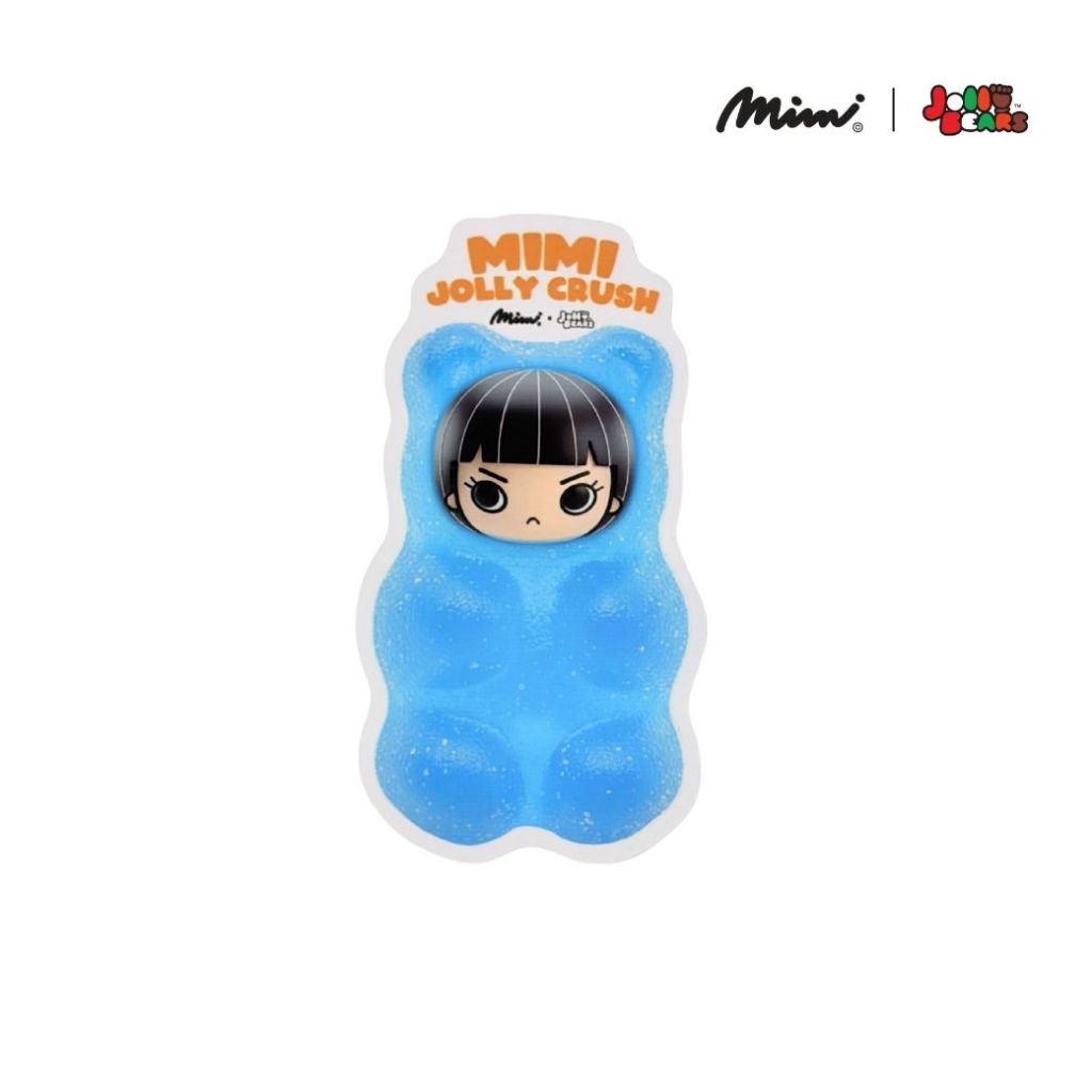 Mimi Sticker Jolly Mimi ( MIMI x Jolly Bears ) สติกเกอร์ไดคัท ฟ้า A9QTBU