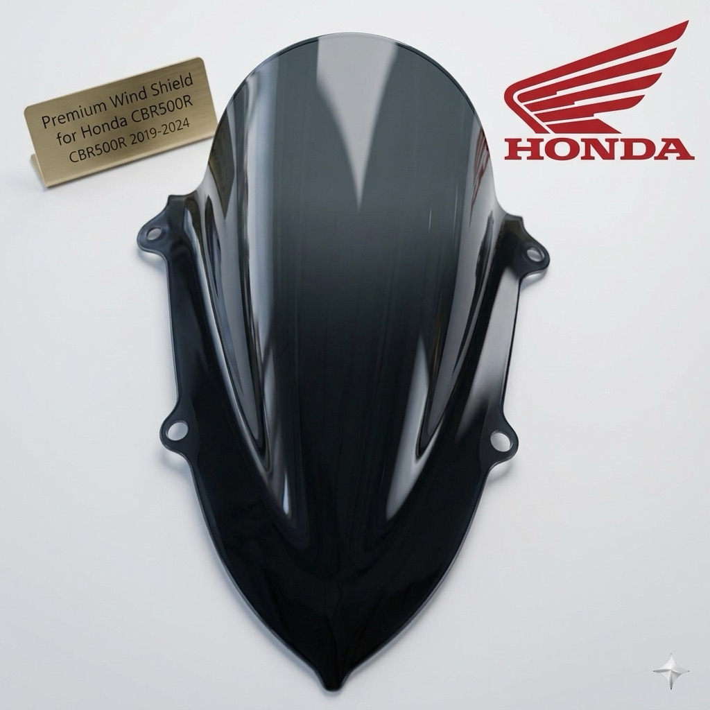 ชิวหน้า CBR500R 2019-2021 อะคิลิกหนา /อุปกรณ์แต่งรถมอเตอร์ไซด์ ราคาสุดว๊าว