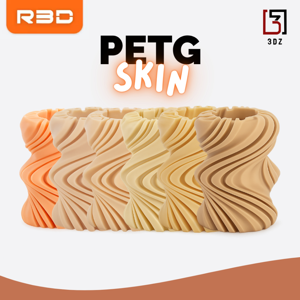 R3D PETG Filament(Skin color) เส้นพลาสติก ขนาด 1.75มม.