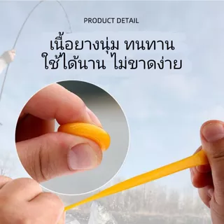 เหยื่อตกปลา โฟมบอล 8 มิล FOAM BALL เม็ดยางลูกบอลตกปลาลอยน้ำ ใช้แทนตัวโฟมเกี่ยวตกปลา
