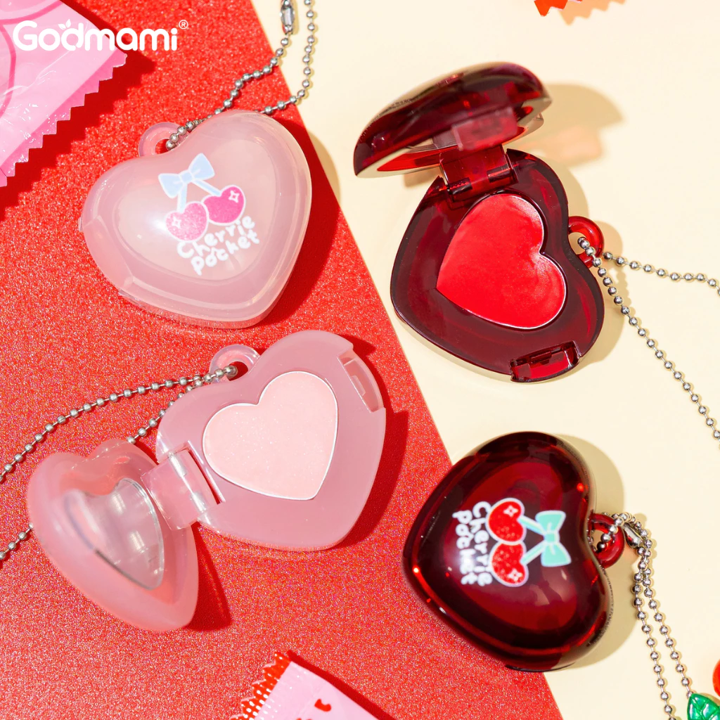 Godmami บลัชจิ๋ว Cherrie Pocket Lip & Blush thumbnail 6