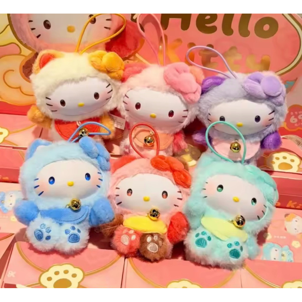 พวงกุญแจ Hello Kitty Meow Blessing Mini Series (แบบเลือกตัว)