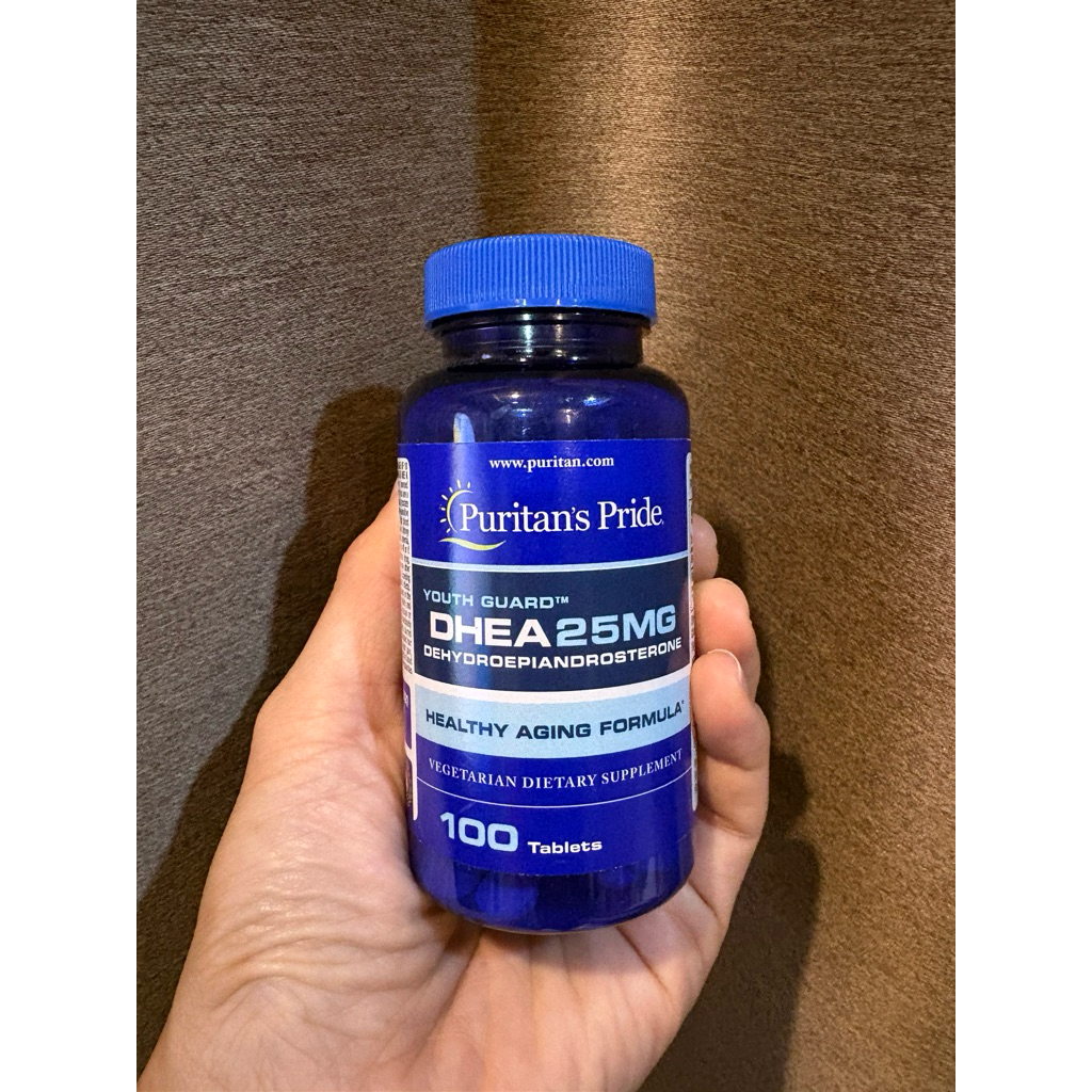 6/27 Puritan’s pride dhea 25 mg 100tablets