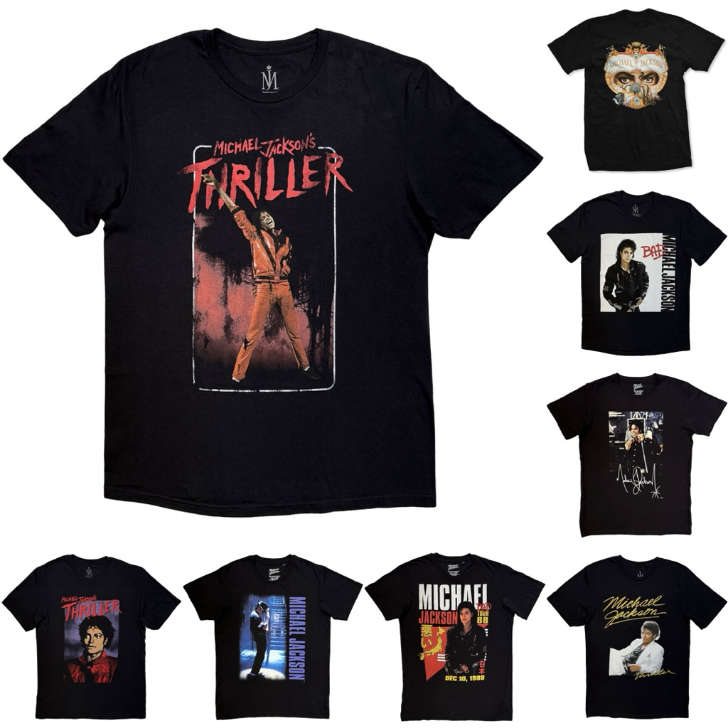🇬🇧เปิด PREORDER เสื้อวง MICHAEL JACKSON UNISEX T-SHIRT ลิขสิทธิ์แท้ UK 🤘🔥