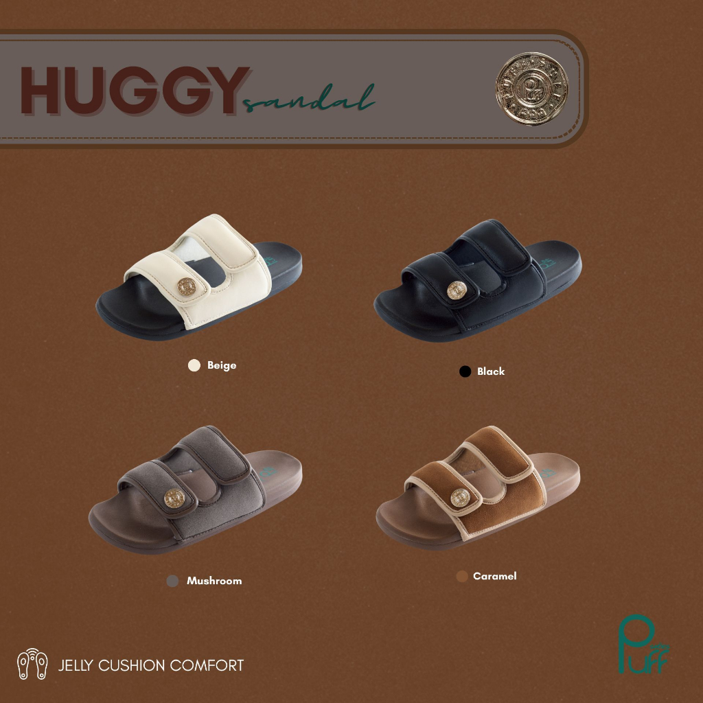 PUFFSHOES.OFFICIAL : HUGGY SANDAL (soft plus)