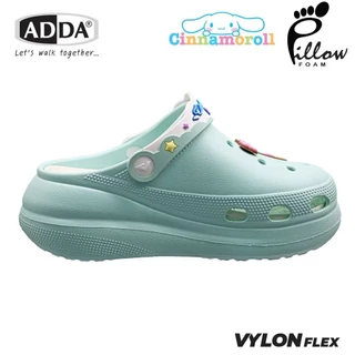 รองเท้าแตะ รองเท้าลำลองหัวโต ผู้หญิง ADDA Pillow Foam ลาย Cinnamoroll ลิขสิทธิ์แท้ รุ่น 5PF01B7W7 (ไซส์ 1-7) #32-40