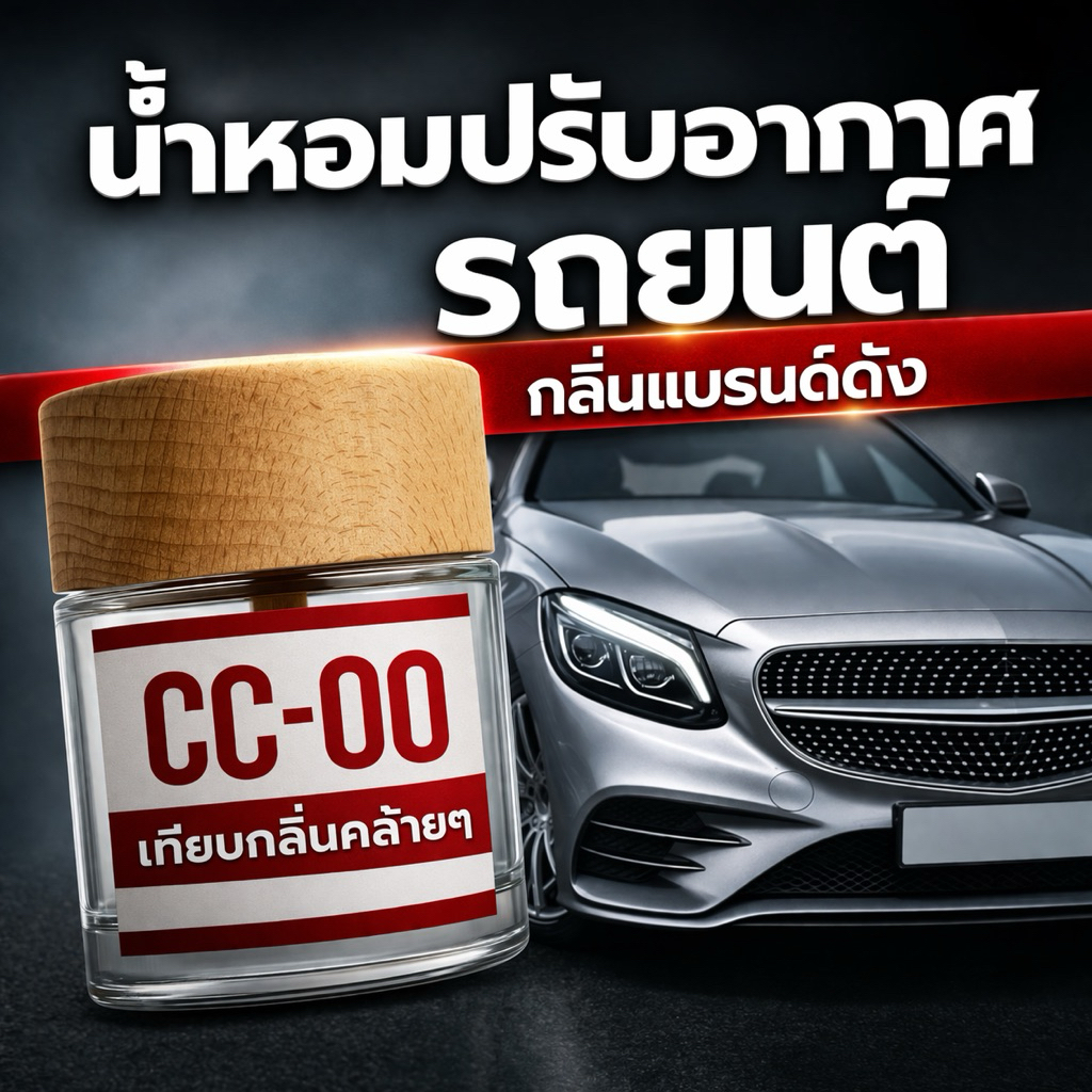 น้ำหอมรถยนต์ ขนาด 50ml กลิ่นแบรนดดังคล้ายช็อป กลิ่นผ่อนคลาย ไม่ฉุน ไม่เวียนหัว ไม่มีแอลกอฮอล์ AROMEE