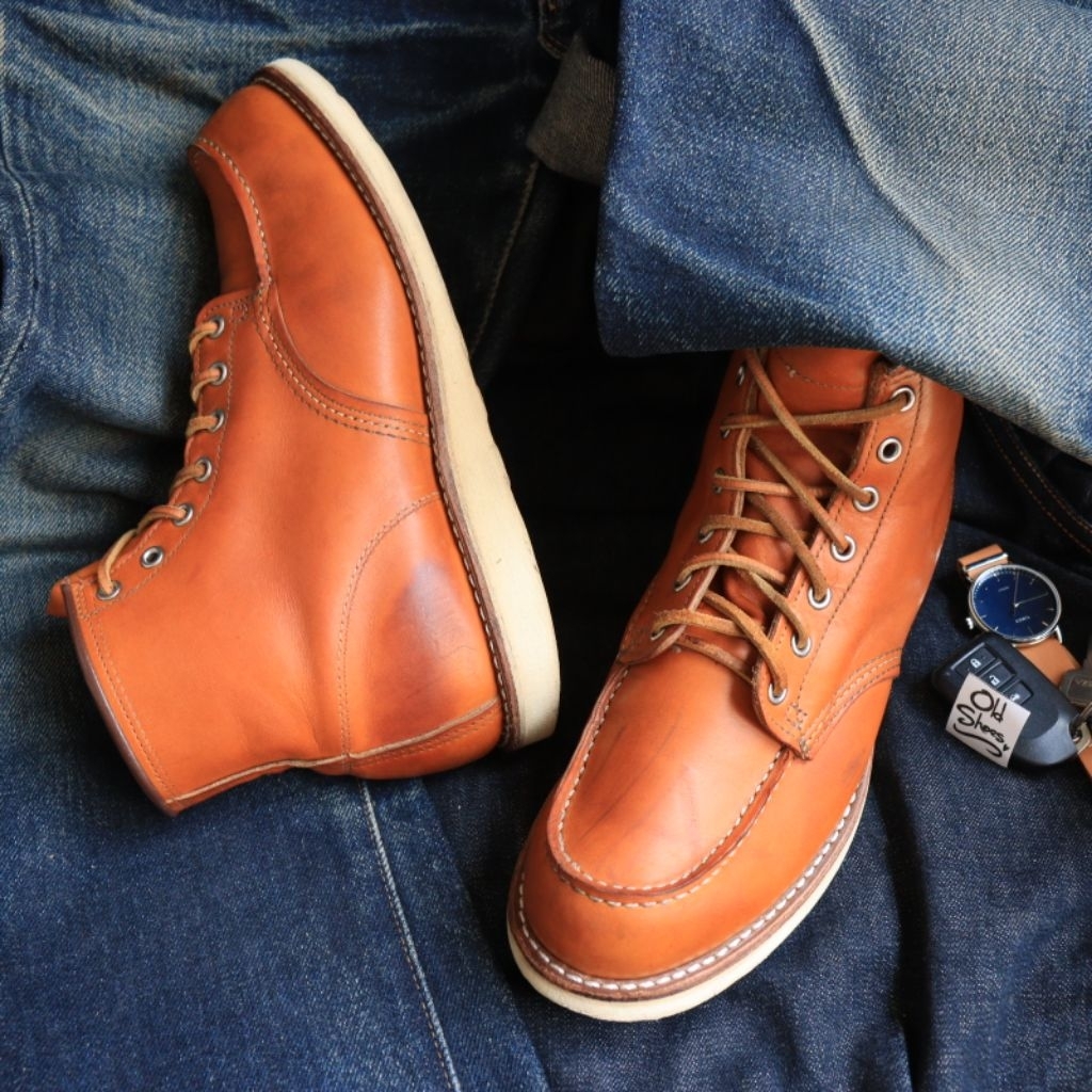 ส่งฟรี 10Us 28Cm 🇺🇸 Redwing limited 9875 Irish Setter Moc Toe BootGold Russet Sequoia มือสอง แท้